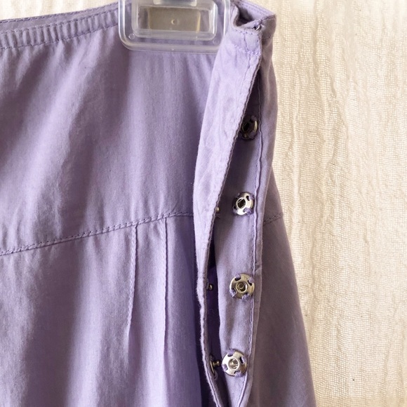 J Crew Lavender Maxi Skirt Size 6 - Picture 4 of 8